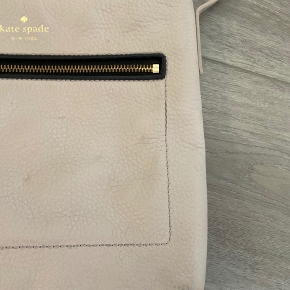 Kate Spade Crossbody Bag Tan with Black Tassel - Picture 7 of 12